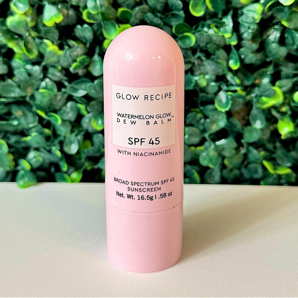 Glow Recipe Watermelon Glow Niacinamide Dew Balm Face Sunscreen Stick SPF 45 New